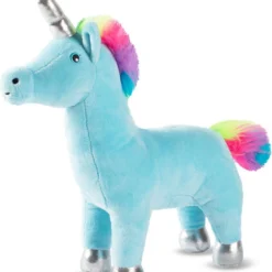 Petshop By Fringe Studio 289326 Over The Rainbow Unicorn – Speelgoed Voor Dieren – Honden Speelgoed – Honden Knuffel – Honden Speeltje – Honden Speelgoed Knuffel – Hondenspeelgoed Piep – Hondenspeelgoed Bijten
