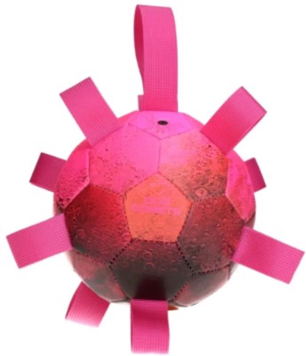 Dog Comets Hypernova Extreem Sterke Hondenbal – Gemaakt Van Drie Lagen – Gebruiksvriendelijk Hondenspeeltje – Drijvende Hondenbal Met Lussen – Geschikt Voor (middelgrote) Honden – Roze 1 Dog Comets Hypernova Extreem Sterke Hondenbal – Gemaakt Van Drie Lagen – Gebruiksvriendelijk Hondenspeeltje – Drijvende Hondenbal Met Lussen – Geschikt Voor (middelgrote) Honden – Roze