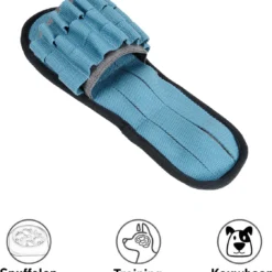 Snuffelmat Hond Kat Honden Speelgoed Puppy Speelgoed Katten Speeltjes – Snuffelmatten Voor Honden En Katten Intelligentie – Hersenwerk – Speelmat – Konijnen – Training – Speeltjes – Trainingsmat – Anti-Schrok – Snuffelkleed – Slipper Blauw