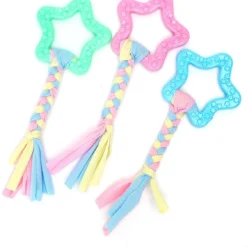 Erg Leuk Honden Speelgoed, Maar Liefst 3 Stuks! De Ster Is Van TPR Milieu Vrij Materiaal, Zacht, Slijtvast En Bijtvast. Het Speelgoed Is Niet Giftig En Onschadelijk. Het Helpt Om De Tanden Schoon Te Maken. Voor Uw Eigen Hond Of Bestel Een Cadeau