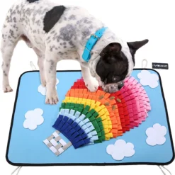 VEDIC® – XXL Snuffelmat Luchtballon Voor Honden En Katten – Antischrok – 75 X 50 CM