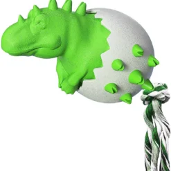 Bijtspeelgoed Voor De Hond Dinosaur Egg – Groen