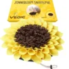VEDIC® – Zonnebloem Snuffelmat – Hondenspeelgoed – Antischrokmat Voor Hond En Kat – Intelligentiespeelgoed