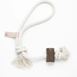 Rexproduct Hondenspeelgoed – Kauwbotten Hond – Hondenbot – Duurzaam Hertengewei Voor Je Hond Met Touw