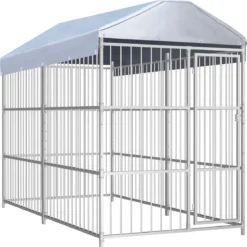 Medina Hondenkennel Voor Buiten Met Dak 300x150x200 Cm