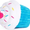 Zippy Paws ZP911 Cupcake Blue – Speelgoed Voor Dieren – Honden Speelgoed – Honden Knuffel – Honden Speeltje – Honden Speelgoed Knuffel – Hondenspeelgoed Piep – Hondenspeelgoed Bijten