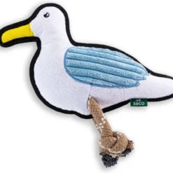 Beco Pluche Zeemeeuw – Hondenknuffel Met Pieper – Geschikt Voor Middelgrote Honden – Medium