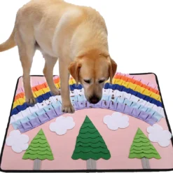 VEDIC® – XXL Snuffelmat Rainbow Voor Honden En Katten – Antischrok – 75 X 50 CM