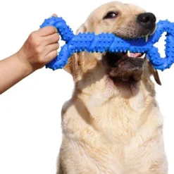 Duurzame Hond Kauwspeelgoed 13 Inch Bone Shape Puppy Kauwspeelgoed Met Convex Ontwerp Sterke Knuffel Speelgoed Voor Agressieve Chewers Medium En Grote Honden Tandenreiniging