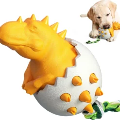 TocaDino-Kauwspeelgoed-Honden-Speelgoed Voor Honden- Reiniging-Denta-Dental-Oranje