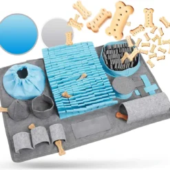 SNOOTS – Snuffelmat Hond Met 10 Functies – Agility Voor De Hond – Honden Speelgoed Intelligentie – Speelgoed Hondje Interactief – Denkspel Hond – Slow Feeder