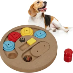 Relaxdays Denkspel Hond – Intelligentie Hondenspeelgoed – Hondenpuzzel Puppy – Interactief