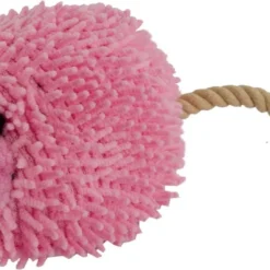 Fuzzle Egel Met Staart – Knuffel – Knuffels Hond – Speelgoed Hond – Hondenknuffel – Knuffels Dieren – Speelgoed Voor Hond – Zacht – Met Pieper – Met Staart – Roze