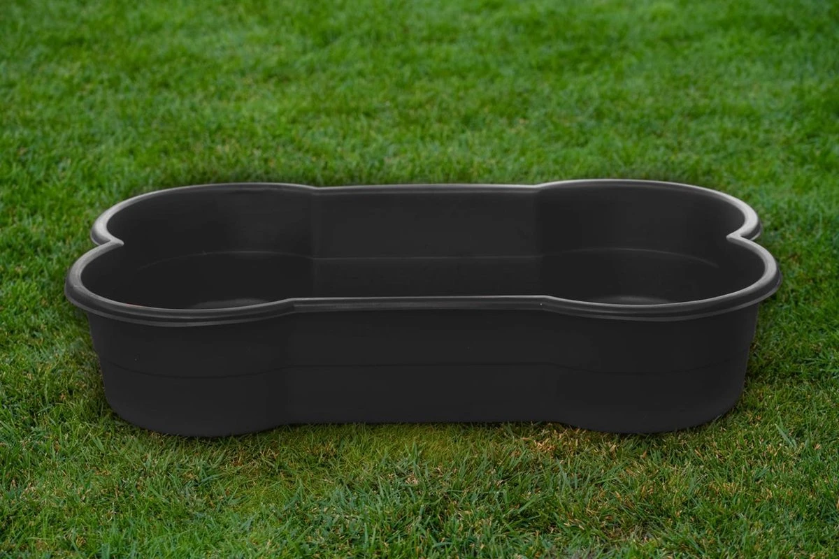 DogsLand Hondenzwembad In Botvorm – 120 Cm, Zwart, Voor Grote En Kleine Honden, Bijt- En Krabbestendig, UV-bestendig, 100% Made In Germany 1 DogsLand Hondenzwembad In Botvorm – 120 Cm, Zwart, Voor Grote En Kleine Honden, Bijt- En Krabbestendig, UV-bestendig, 100% Made In Germany