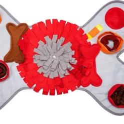 SNUFFIES® Snuffelmat Max 105x70cm – Snuffelmat – Snuffelmatten – Honden Speelgoed – Honden Speelgoed Intelligentie – Snuffelmat – Snuffelmat Hond – Snuffelmatten – Hersenwerk – Honden Speeltjes – Puppy – Puppy Speelgoed – Honden Denkspelletjes