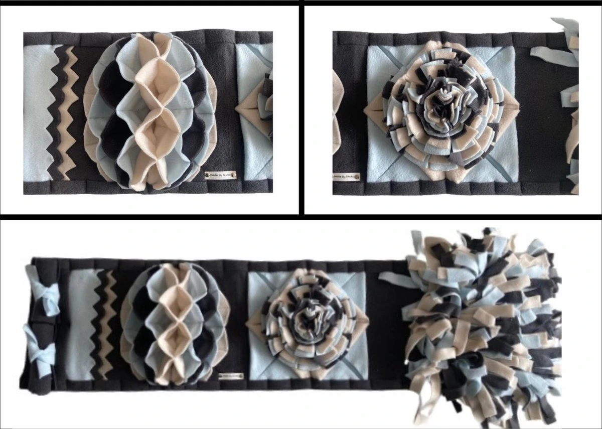 Snuffelmat Voor Honden En Katten. Snuffelmat Maat M In De Kleuren Antraciet, Lichtblauw, Beige. Hersenwerk Voor Huisdieren. MadeByShuko. Snuffelkleed-Voerkleed-Hondenpuzzel-Voerpuzzel-Slowfeeder-Intelligentie Speelgoed Hond/kat 1 Snuffelmat Voor Honden En Katten. Snuffelmat Maat M In De Kleuren Antraciet, Lichtblauw, Beige. Hersenwerk Voor Huisdieren. MadeByShuko. Snuffelkleed-Voerkleed-Hondenpuzzel-Voerpuzzel-Slowfeeder-Intelligentie Speelgoed Hond/kat