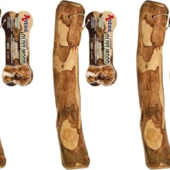 3 X Kauwhout Olijfhout L Large – Kauwwortel Honden Hout Kauwwortel Natuurlijke Kauwsnack Kauw Bot