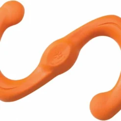West Paw Bumi® Met Zogoflex – Sterke Flexibele Werpstok Voor Honden – Trekspel – Apporteren – Kleur: Oranje, Maat: Large