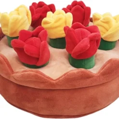 Xatory – Snuffelmat Hond – Tulip – Snuffelmat – Likmat – Anti Schrok Gedrag – Hondenpuzzel – Honden Speelgoed – Hond – Speelgoed – Labradoodle