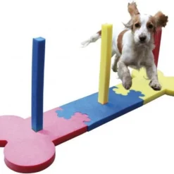 Flamingo KARLIE Dog Agility Hondentraining – Slalom Voor Kleine Honden