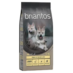2x12kg Briantos Junior Droogvoer Voor Honden: Eend & Aardappel (graanvrij)