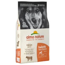2x12kg Almo Nature Adult Rund & Rijst Large Hondenvoer