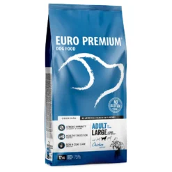 10% Korting! Dubbelpak: 2 X 12/15/10 Kg Euro Premium Hondenvoer Large Adult Kip & Rijst (2 X 12 Kg)