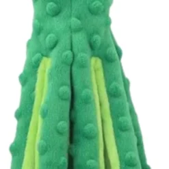 VEDIC® – Octopus Groen Honden Knuffel – Piepspeelgoed – Geen Vulling – 32CM