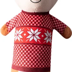 Petshop By Fringe Studio – 314099 – Looking Cool – Hondenspeelgoed – Speelgoed Hond – Hondenspeeltjes – Speelgoed Voor Honden – Piepspeelgoed – Kerst – Pluche Speelgoed Hond – Hondenspeeltje