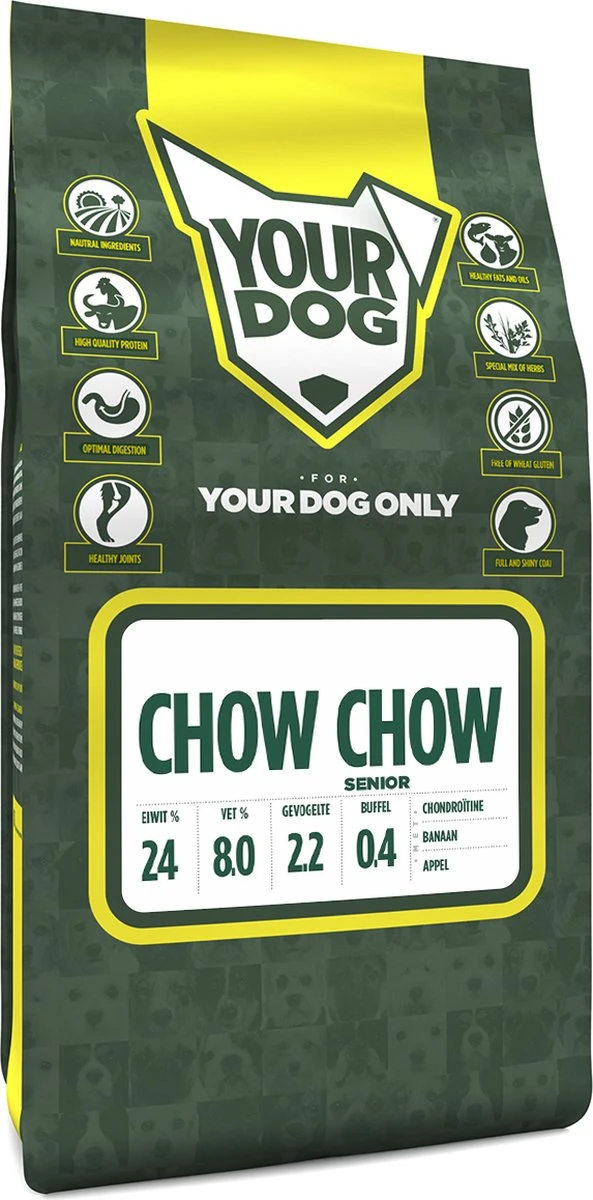 Yourdog Chow Chow Senior (3 KG) 1 Yourdog Chow Chow Senior (3 KG)