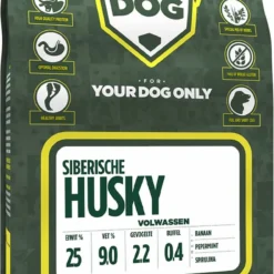 Yourdog Siberische Husky Volwassen (3 KG)