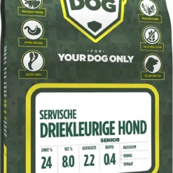 Yourdog Servische Driekleurige Hond Senior (3 KG)