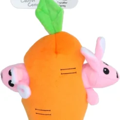 Double Wobble Carrot Conejos – Knuffel Voor De Hond – Hondenspeelgoed – Hondenspeeltjes
