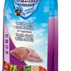 2×2 Kg Renske Super Premium Adult Eend / Konijn Hondenvoer