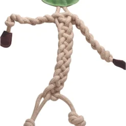 HuggleHounds Rope Knottie Duck – Hondenspeelgoed Gemaakt Van Natuurlijke Materialen – Voor Trekspel – Geschikt Voor Grote Honden – Eend – Maat L Of XL – XL 73 Cm