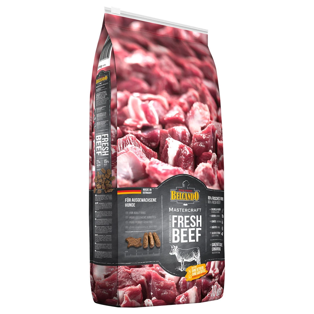 10kg BELCANDO Mastercraft Fresh Beef Droog Hondenvoer 1 10kg BELCANDO Mastercraft Fresh Beef Droog Hondenvoer