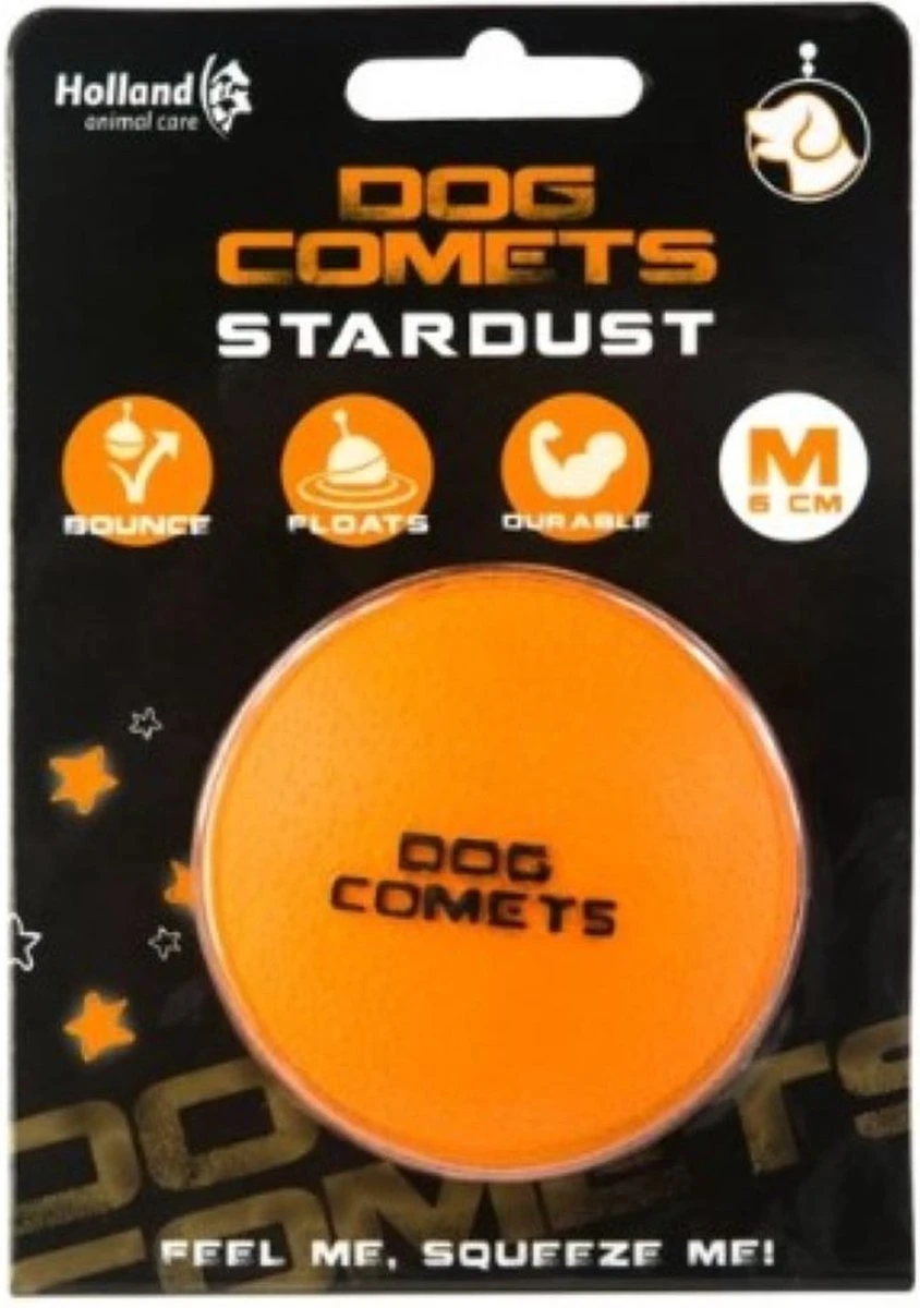 Dog Comets Ball Stardust Hondenspeeltje – Duurzaam Honden Speelgoed – Stevige Honden Bal – Rubberen Bal – Geschikt Voor Honden – Zwart/Oranje – 6 Diameter 1 Dog Comets Ball Stardust Hondenspeeltje – Duurzaam Honden Speelgoed – Stevige Honden Bal – Rubberen Bal – Geschikt Voor Honden – Zwart/Oranje – 6 Diameter