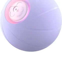 Cheerble Wicked Ball 2.0 – Slimme Interactieve Zelf Rollende Bal Voor Middelgrote Honden – 3 Speelmodi – Honden Speelgoed – Hondenspeeltjes – USB Oplaadbaar – Paars