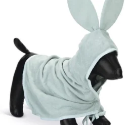 Beeztees Puppy Foompie Badjas – Hond – Groen – 60×35 Cm