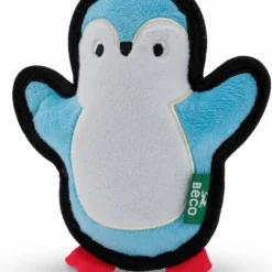 Beco Pluche Pinguin – Hondenknuffel Van Gerecycled Materiaal – Met Luide Pieper – Geschikt Voor Kleine Honden – Small