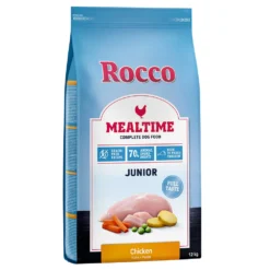 Rocco Mealtime Junior – Kip Hondenvoer – Dubbelpak 2 X 12 Kg