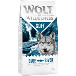 12kg ‘Soft Blue River’ Zalm Wolf Of Wilderness Hondenvoer